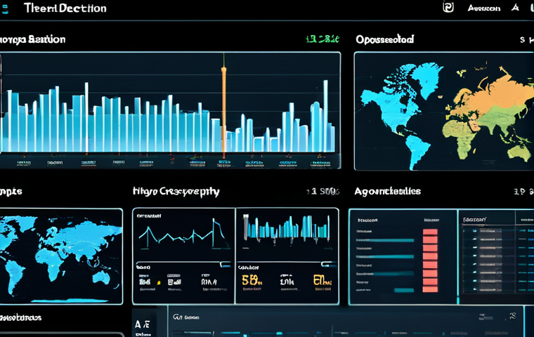 AI Threat Detection Dashboard**
A modern cybersecurity dashboard displaying real-time threat detection powered by AI. Graphs and charts highlight anomalies in network traffic. A vigilant security analyst is monitoring the screen, wearing professional attire. The scene depicts a clean, high-tech Security Operations Center (SOC). Fully clothed, professional, appropriate content, safe for work, perfect anatomy, correct proportions, well-formed hands, proper finger count, natural pose, high quality.
**