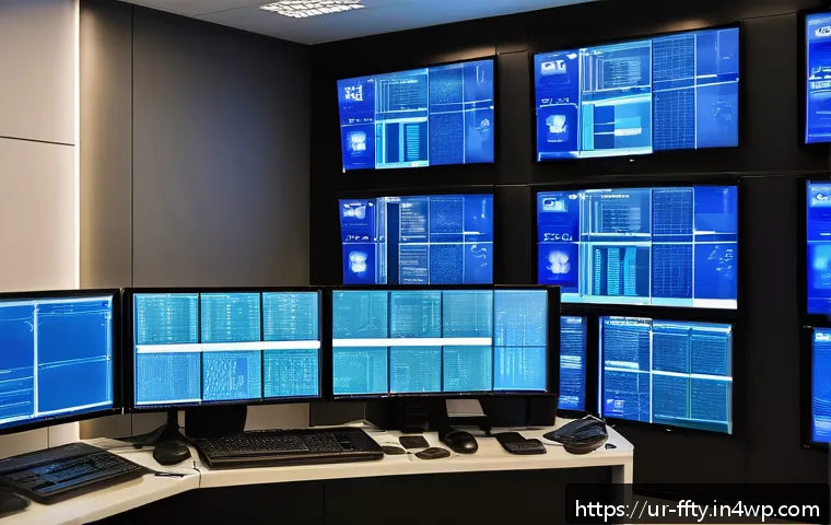 스마트 그리드 보안 문제 - A high-tech smart grid control room in Pakistan featuring modern security measures: biometric access...